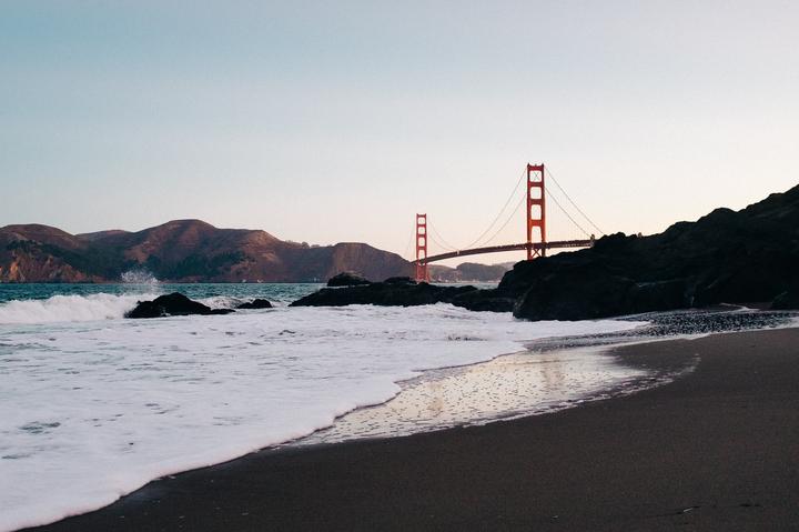 Sunrise at Baker Beach