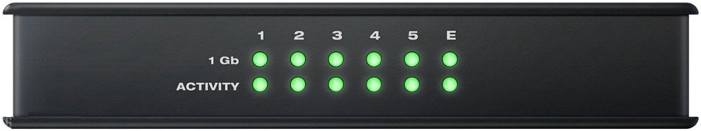 MOTU AVB Switch Ethernet switch.