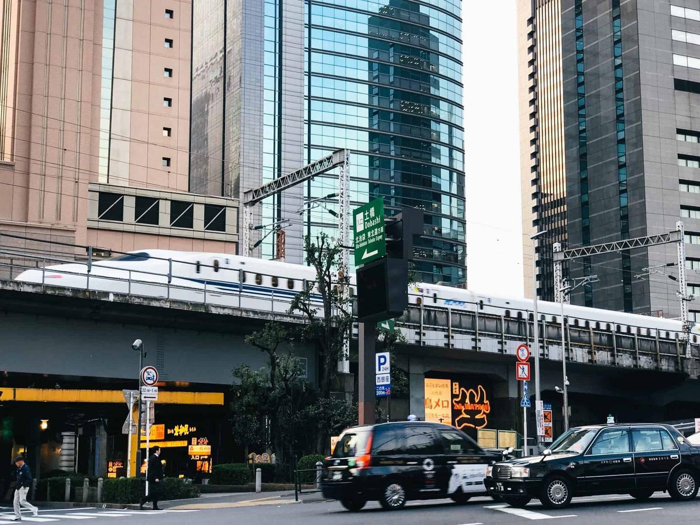 I’m sort of a train nerd, so I probably have a million Shinkansen photos on my iPhone. Now, I have a million and one. I’m really happy with how this one turned out.