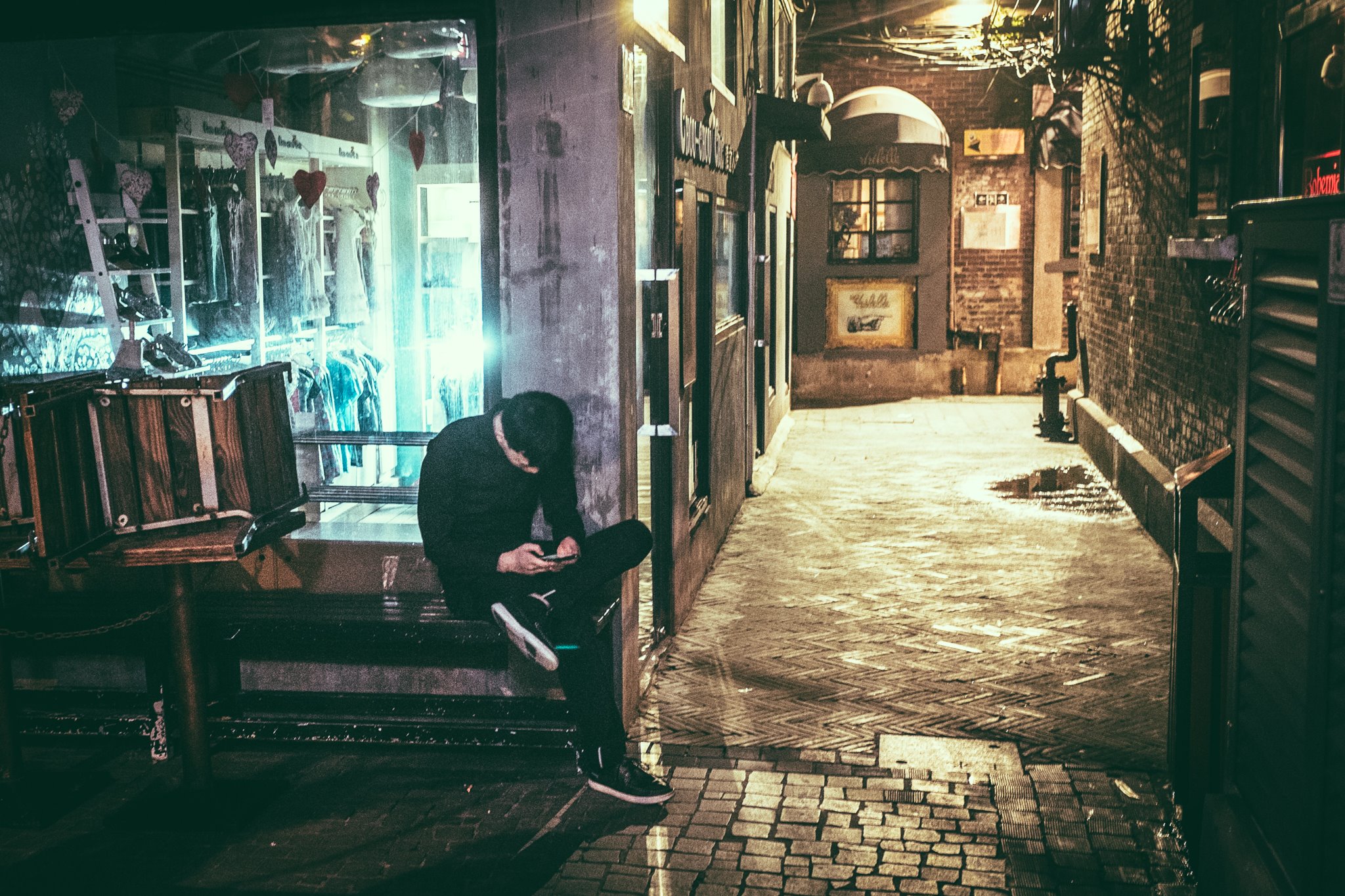A few shots from Tian Zi Fang in Shanghai, China.