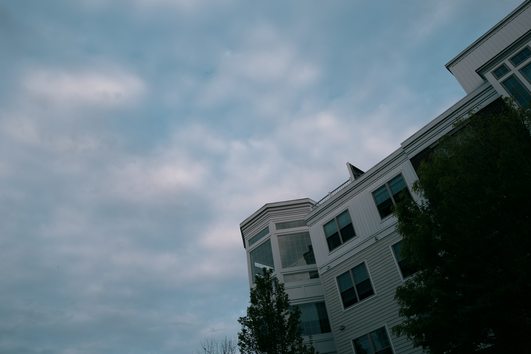 An apartment building. Image captured with a Leica Q2.