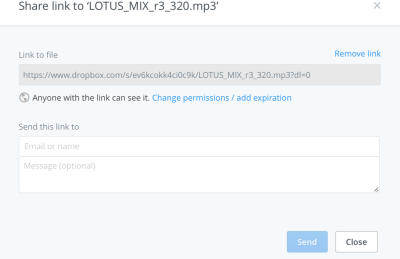 How to Host & Stream Music on DropBox