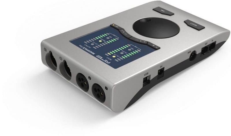 The RME Babyface Pro is a popular MainStage audio interface with exceptional drivers.