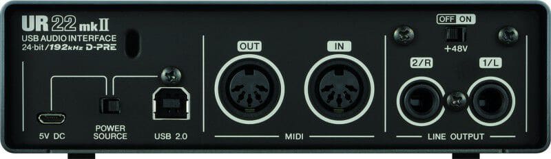 The Steinberg UR22mkII is a great budget interface for MainStage.