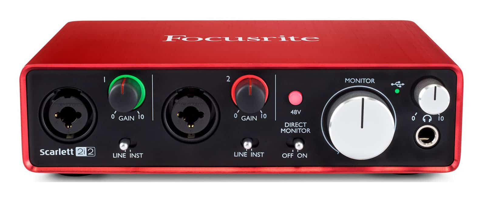 Focusrite Scarlett 2i2 Audio Interface Review