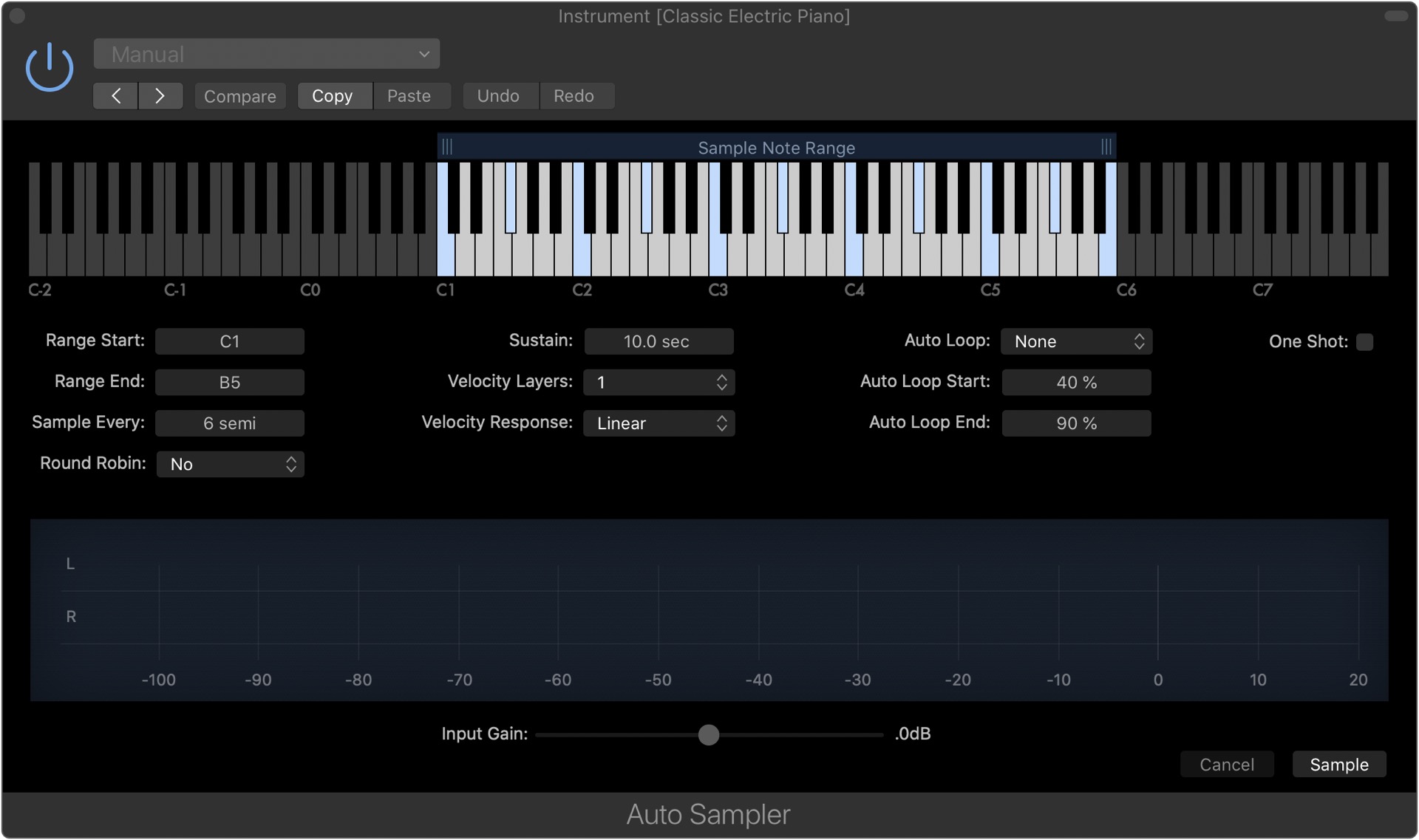 Learn how to configure Auto Sampler settings.