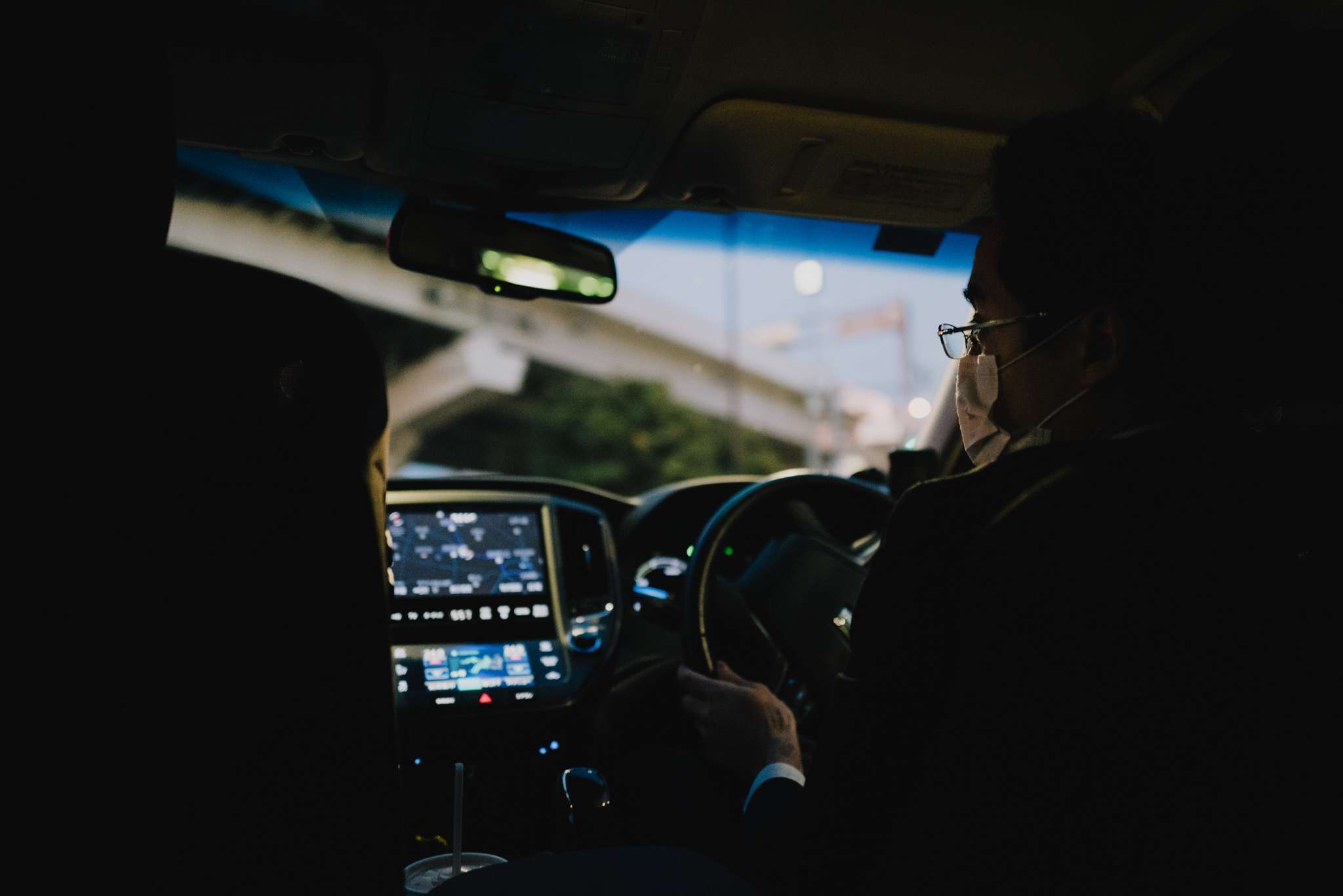 A taxi driver in Tokyo, Japan. Photographed with a Leica Q2.