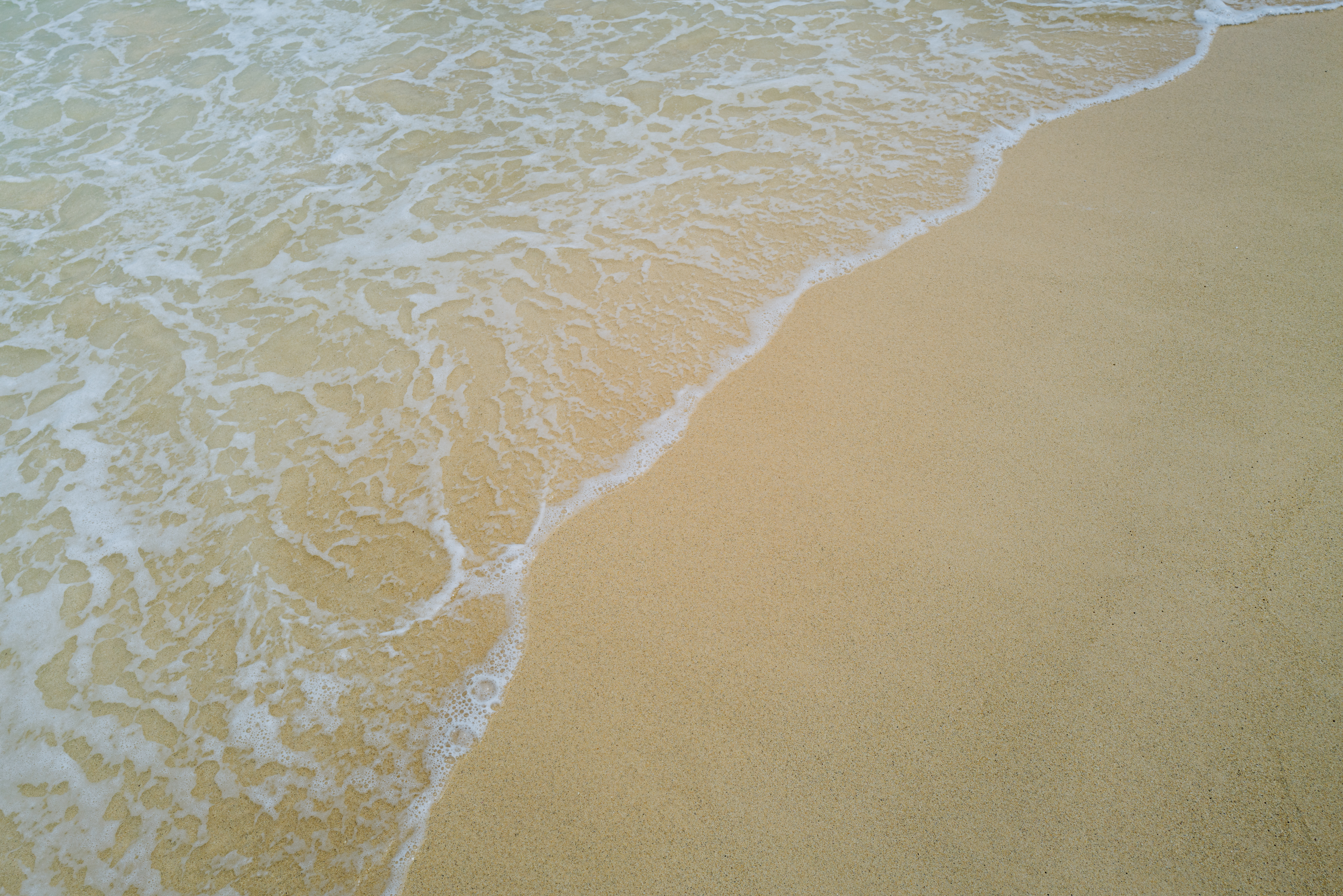 Sand on a beach in Hawaii.