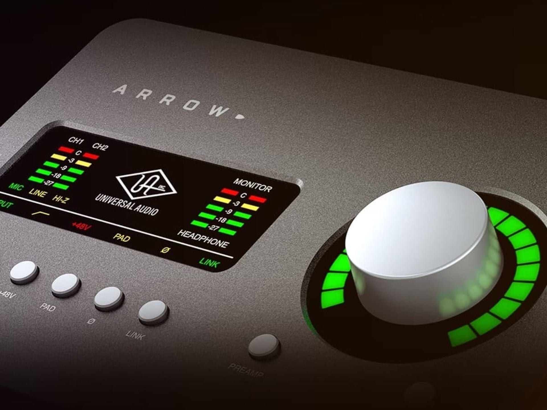 The Univesal Audio Arrow audio interface.
