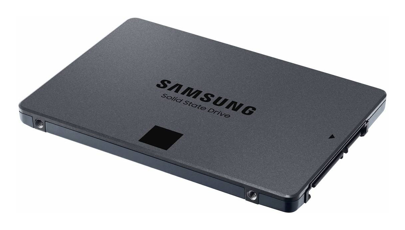 The Samsung 870 QVO SSD.