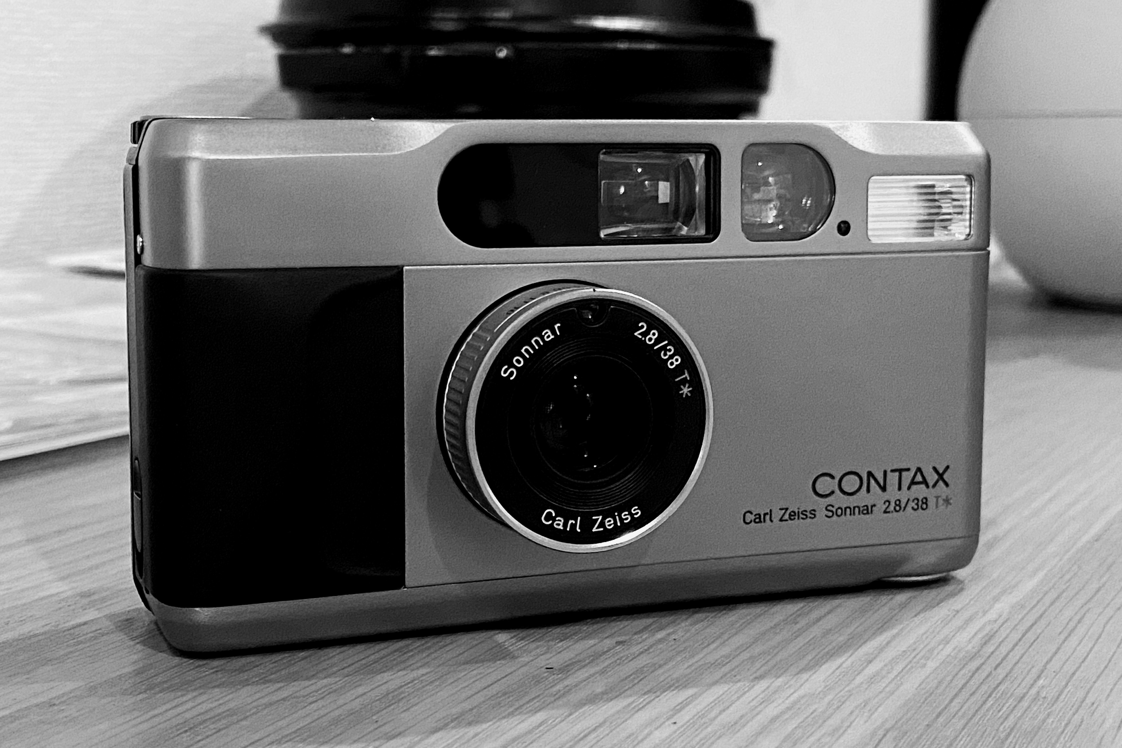 I purchased a Contax T2 film camera today.